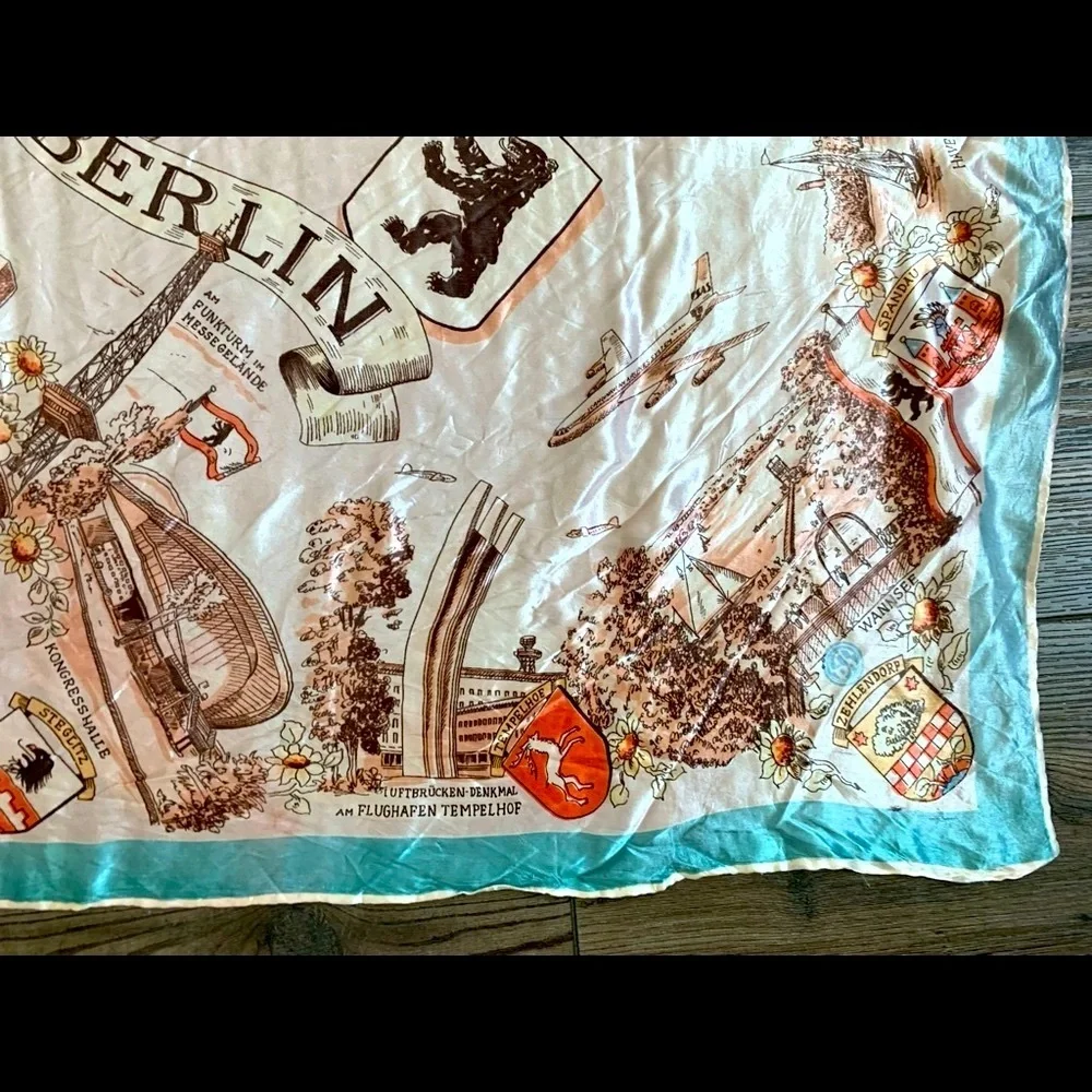Berlin Souvenir Silk Scarf